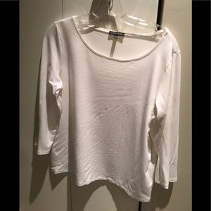 Eileen Fisher Top with 3/4 Length Sleeves